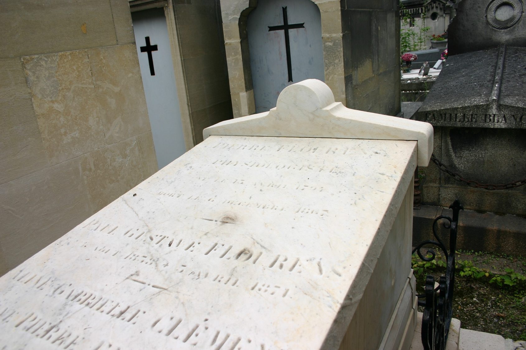 Pierre Flourens' tomb, Pere Lachaise Cemetery, Paris (2).JPG